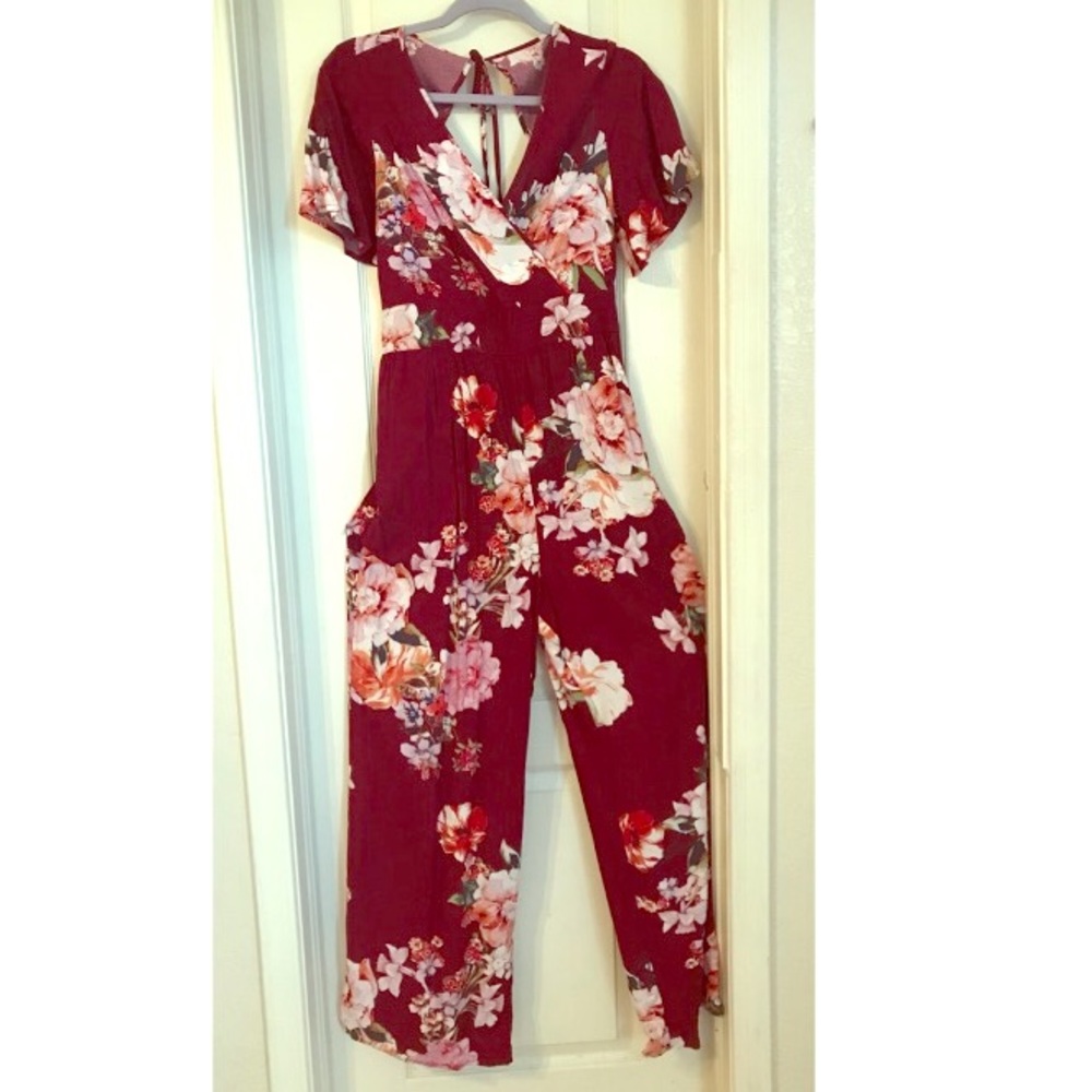 Floral Jumpsuit Never Worn Without Tags